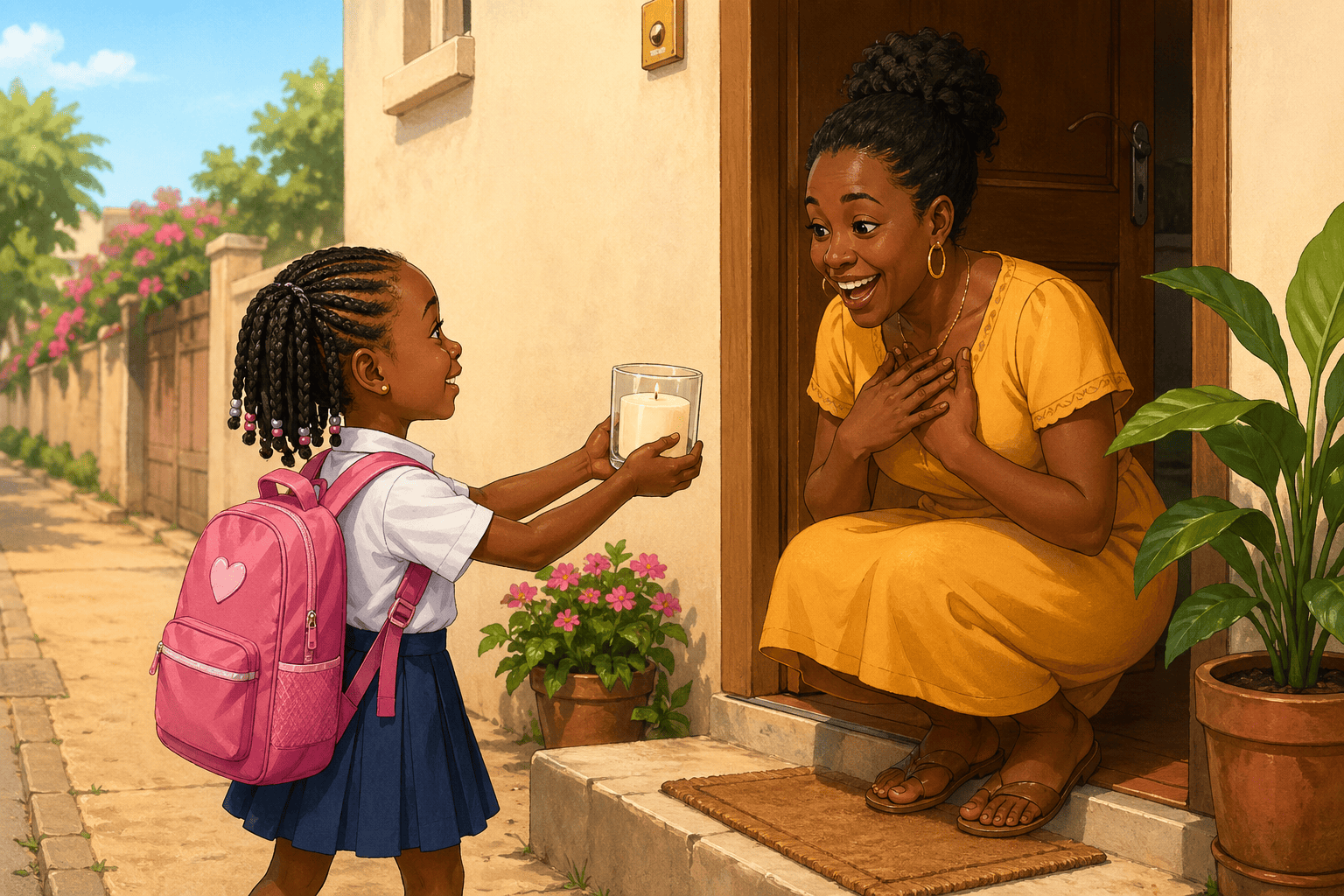 Illustration fête des mères